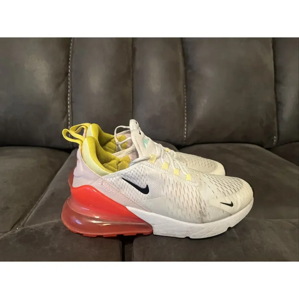 Authentic Nike Air Max 270 / White-Black-B Crimson / FZ3624 100/Women's Size 8.5
